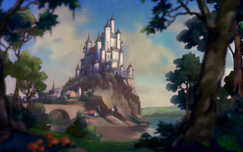 Castelo da Branca de Neve. (Fonte: Disney Wikia)